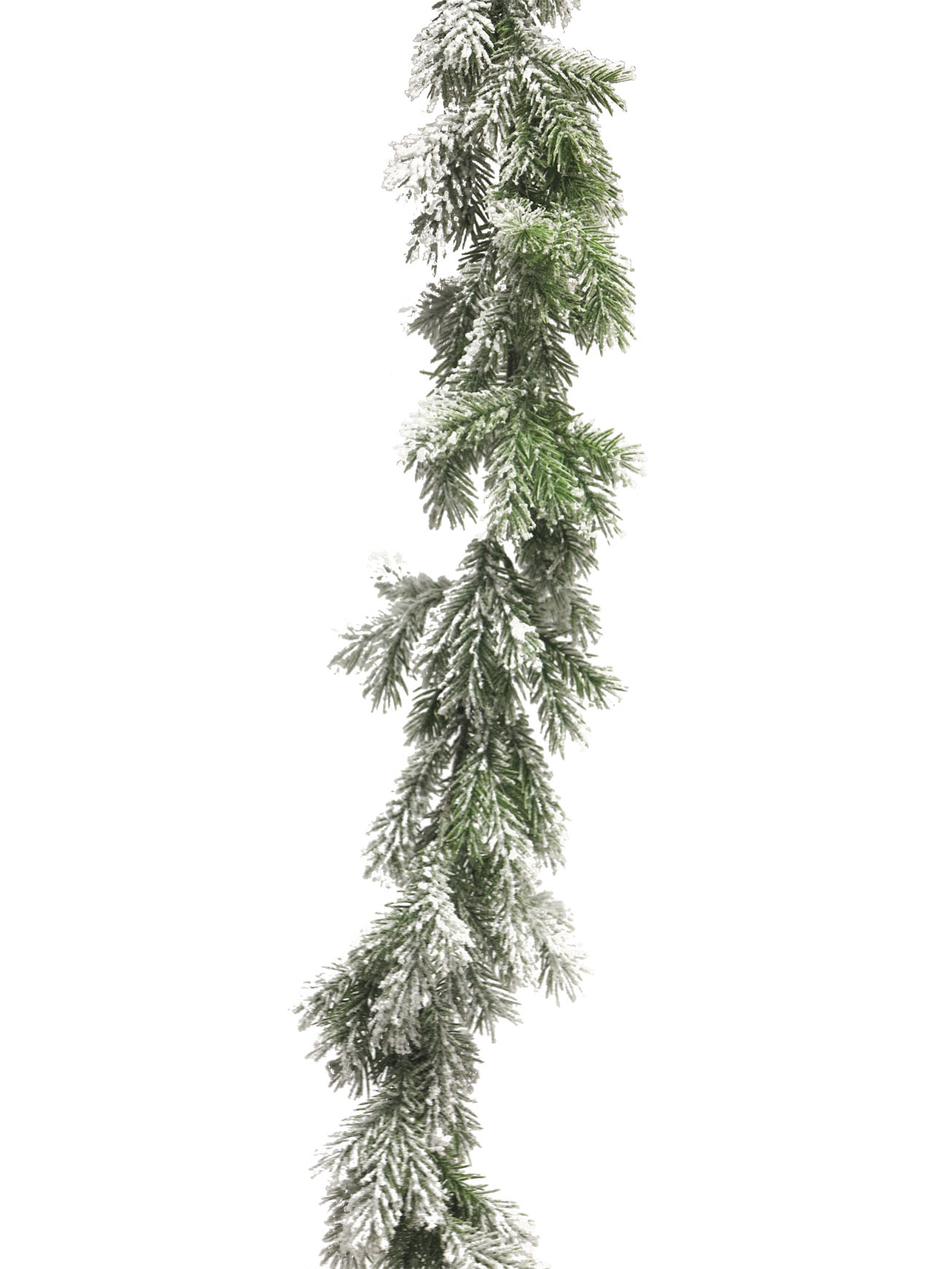 Girlanda borovičová snih - Pine garland Marit snow 180cm