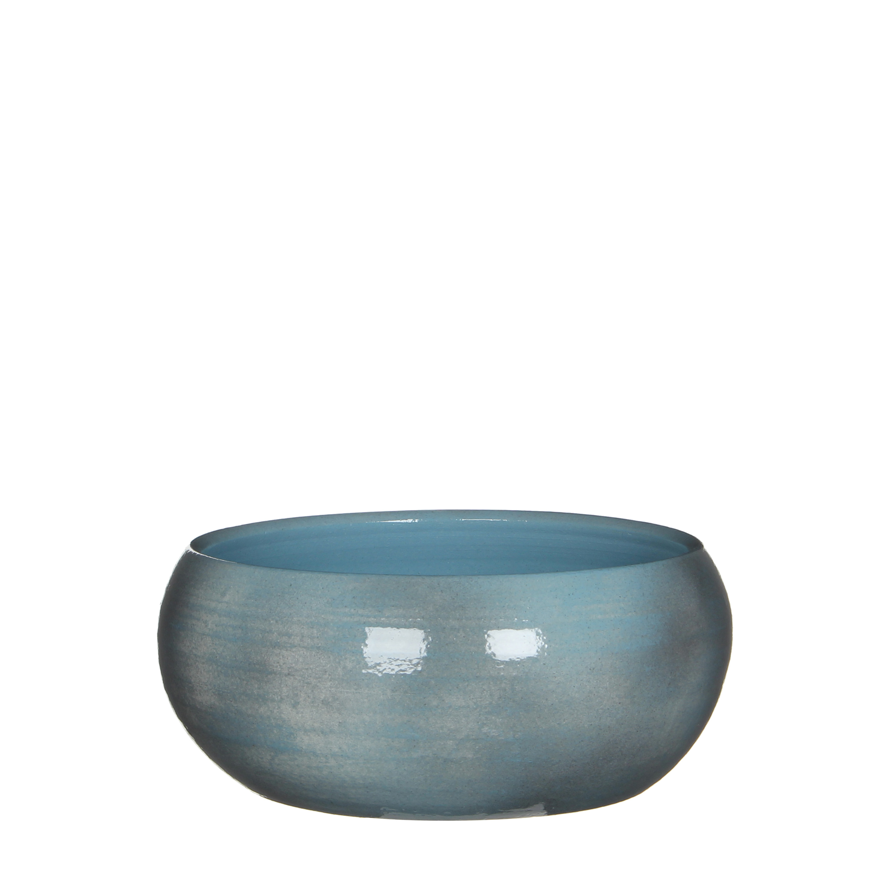 Lester bowl round blue 12x28cm