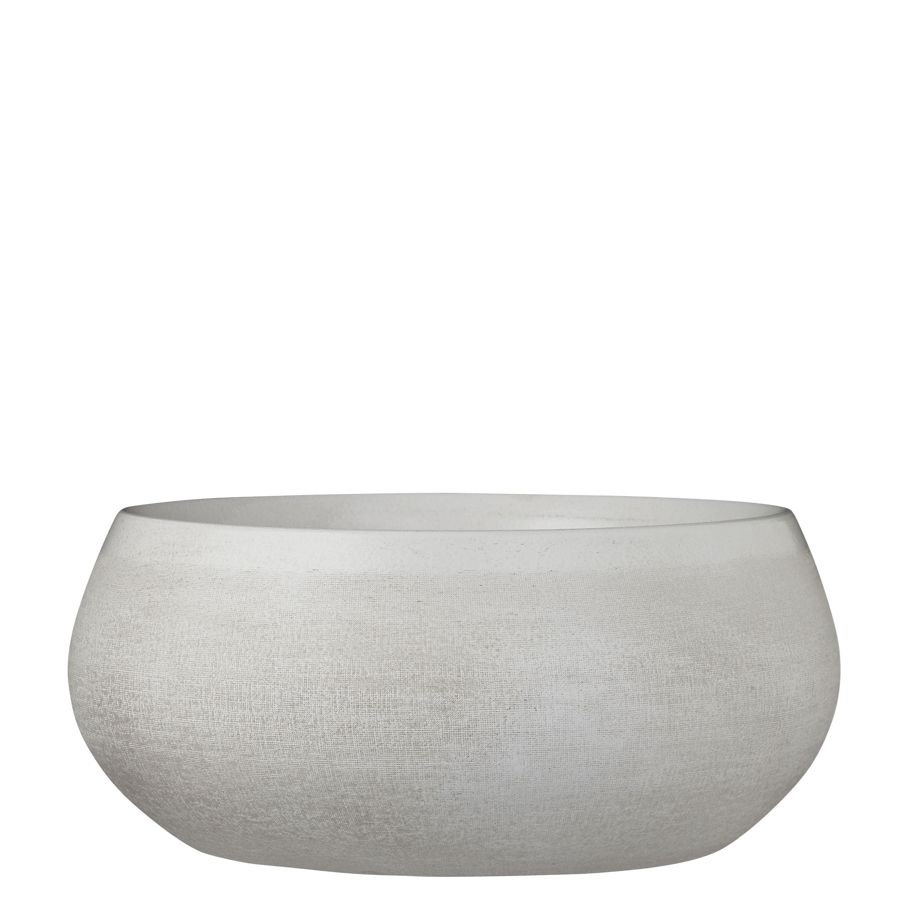 Douro bowl round off white 14x34cm