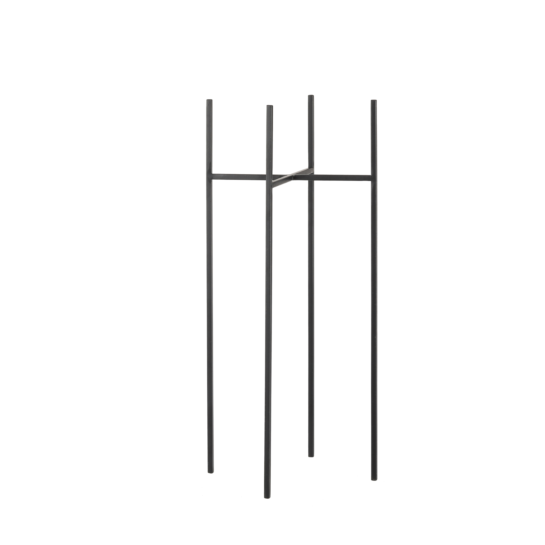 Scott plant stand black 18,5 x 18,5 x 55 cm