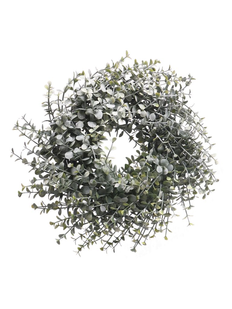 Blahovičník - Eukalyptus Věnec bilý 32 cm