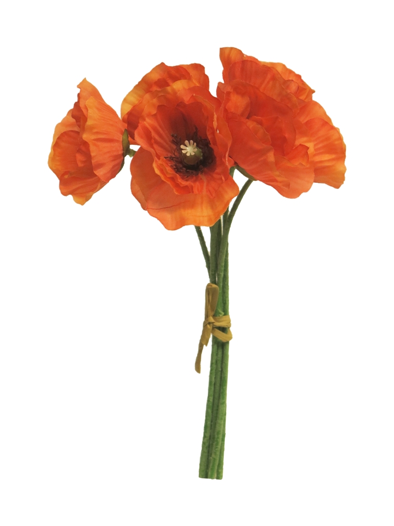 Svazek Poppy oranžový 29 cm