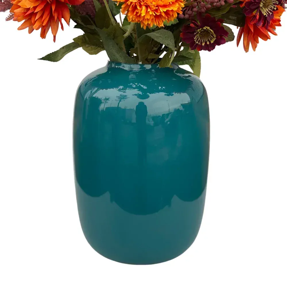 Váza 'Arctic' petrol P32,5, V45 cm