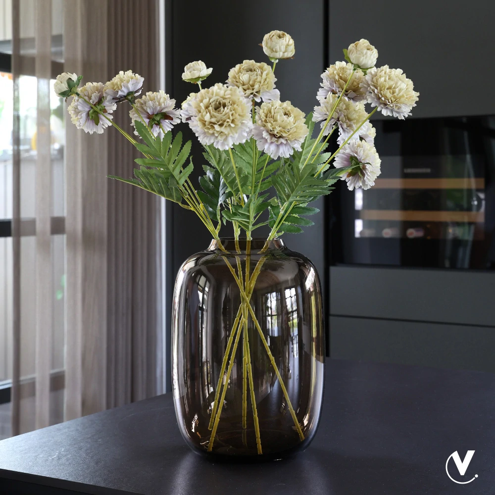 Váza 'Arctic' malá P21 V29 cm hnědá (taupe)