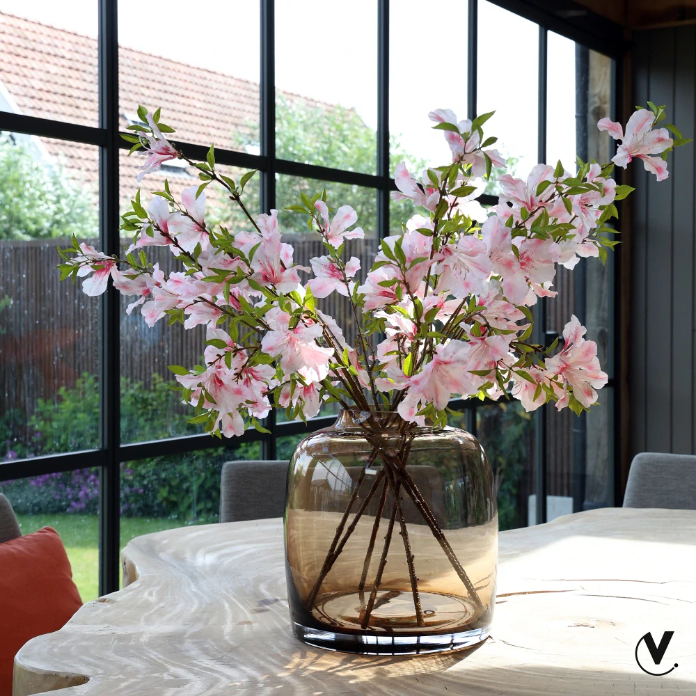 Váza 'Bartica' velká P32.5 V30 cm hnědá (taupe)