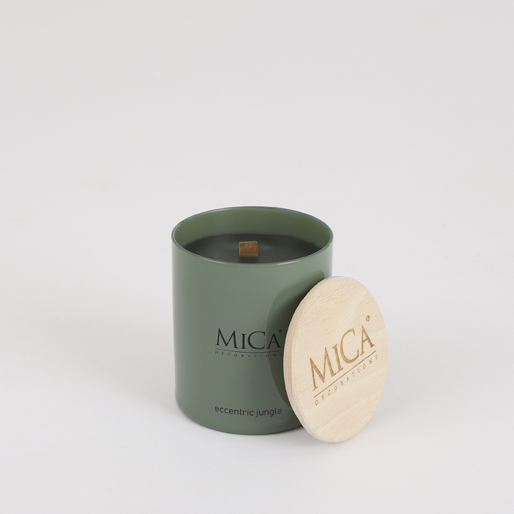 Candle glass Eccentrc Jungle 8,5x7,5cm