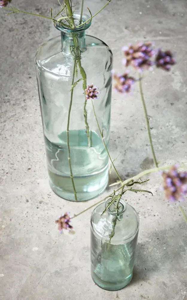 Láhev Guan sklo v75 p25 cm transp.