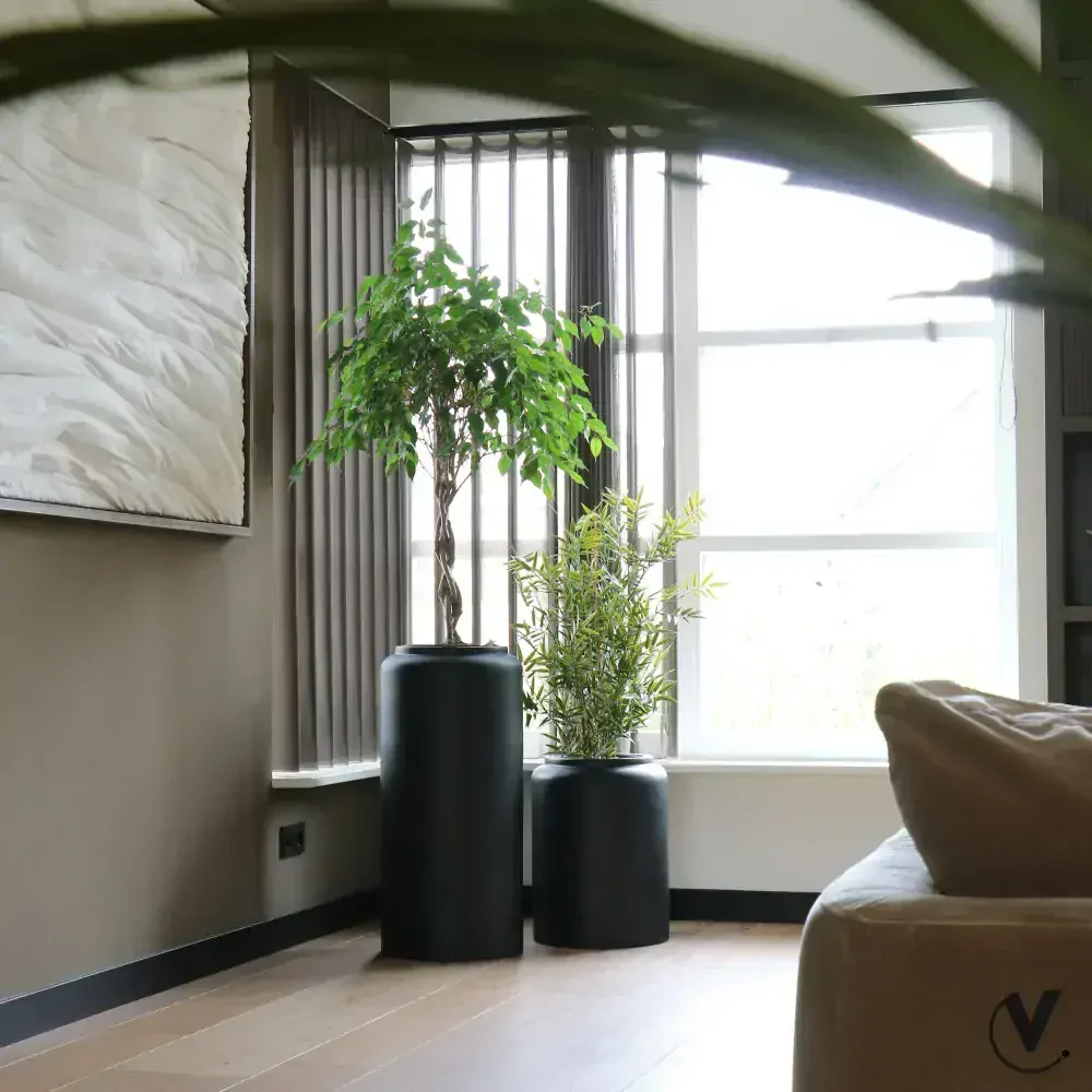 Váza 'Horsens' černá P37, V80 cm 