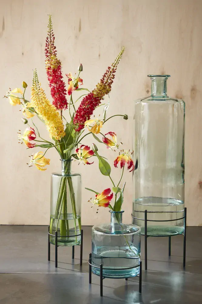 Láhev Guan sklo v75 p25 cm transp.