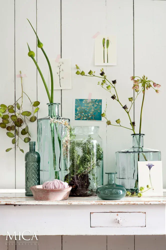 Láhev  Guan sklo transparantní V40, P15 cm 