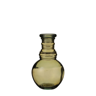 Váza 'Granada' sklo ochre / zelená 24 x 14  cm