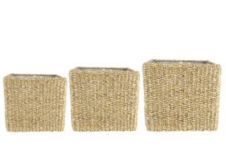 Obal Isaac naturel průměr 32x32, výška 29cm