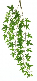 Visící větev s listy zelená délka 112 cm