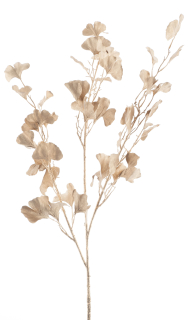 Jinan dvoulaločný  - Gingko spray 'Ruka' zlatý V126 cm