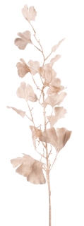 Jinan dvoulaločný - Gingko spray 'Ruka' zlatý V83 cm