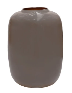Váza 'Arctic' hnědá (earth) P25, V35 cm